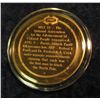 Image 2 : 514. 1909 The Race to the North Pole Proof Bronze Medal. Encapsulated. 1 3/4" diameter.