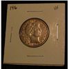 Image 1 : 995. 1916 Barber Quarter VF.