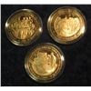 Image 1 : 614. 1911 Andrew Carnegie; 1932 Veterans; & 1964 Equal Representation Proof Bronze Medals. 41mm. Enc