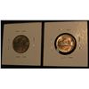 Image 2 : 1126. (2) 1950D Jefferson Nickels. Unc & BU.