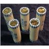 Image 2 : 1192. (5) 2005 D Ocean View Original BU Rolls of Nickels.