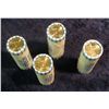 Image 2 : 1194. (1) 2005 D "Ocean View" & (3) 2006 D "Return to Monticello" Original BU Rolls of Nickels.