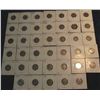 Image 2 : 1195. (40) 1936 P Buffalo Nickels in 2" x 2" holders.