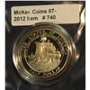 Image 2 : 740. 1992 S 500th Anniversary of Columbus Discovery of America Commemorative Half Dollar. Proof 65. 