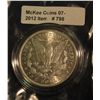 Image 2 : 798. 1881 O Morgan Silver Dollar. Brilliant Unc. Encapsulated.