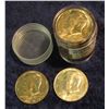 Image 1 : 1322. 1982 P Original BU Roll of Kennedy Half Dollars. With initials. Very scarce date.