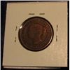 Image 2 : 1372. Key Date 1858 Canada Large Cent. VG but a bit porous.