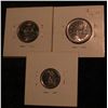 Image 2 : 1401. Lot 1999 Nickel Plated Steel Pattern Canada 5c, 10c, & 25c.