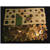 Image 2 : 1412. (270+) Foreign Coins most loose, small amount of Silver.