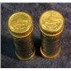 Image 2 : 1581. 1960 P & D Solid Date Rolls of Jefferson Nickels.