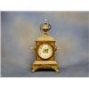 Image 1 : A French 8 day striking mantel clock with...