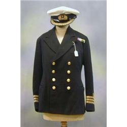 A WWII Royal  Naval reserve commander's...