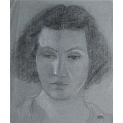 SZÜLE  PETER SZÜLE H Signed Drawing Hungarian