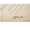 Image 3 : BRAYER YVES BRAYER Watercolor French 1957