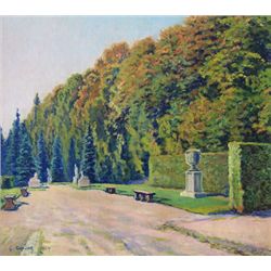 CARIOT G.C. CARIOT Oil Painting German 1924 French