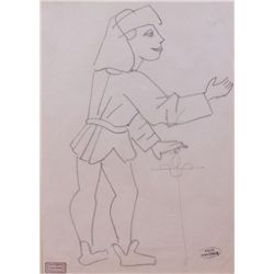 DERAIN ANDRE DERAIN Signed Drawing Fauvism French Art
