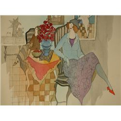 TARKAY I. TARKAY Watercolor Israeli/American