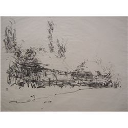 ARNA FRANK ARNA Lithograph Hungarian