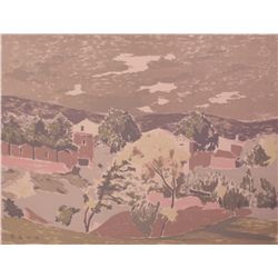 BENN BENN H.Signed Litho Russian French
