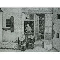 GOZARE LEON GOZARE Etching French Art