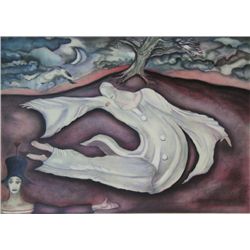 MARCEAU MARCEL MARCEAU Signed Color Litho