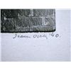 Image 5 : OOSTING BIERUMA OOSTING Etching Dutch Art 1940