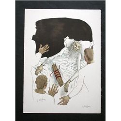 ROHNER GEORGES ROHNER Litho French Art 1961