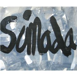 SIMADA SIZU SIMADA Gouache Japanese Art 1965 JAN VOSS