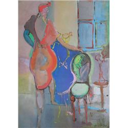ISRAELI ISRAELI Artist Hand Signed Print Israel
