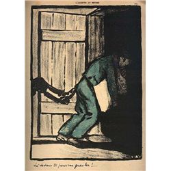Felix Vallotton Original Lithograph