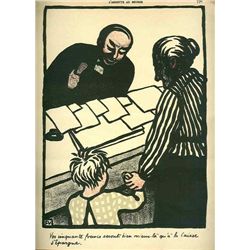 Felix Vallotton Original Lithograph