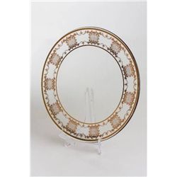 SET OF 12 CRYSTAL CHARGER PLATES