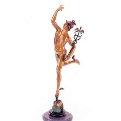 "Mercury" Bronze Sculpture - Boschetti