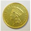 Image 1 : 1854-O $3 Gold Rare O mint, XF/AU Lightly cleaned,