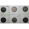 Image 2 : LIBERTY SEATED QUARTERS:1854 VG, 1854 G,1873 ARROWS AG, 1877-S VG,1877 VG,1876 G