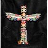 Image 1 : Carved wooden west coast native totem