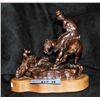 Image 1 : Signed bronze titled "bear scare"