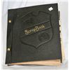 Image 1 : Scrap book collectors album with black and white