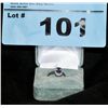 Image 1 : .925 silver amethyst ring size 6 or 7