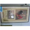 Image 1 : Framed historic king edward the 8th calendar