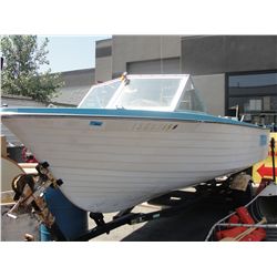 1971 Calkins boat with trailer