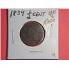 Image 1 : 1834 1/2 CENT