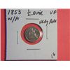 Image 1 : 1853 1/2 DIME