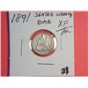 Image 1 : 1891 SEATED LIBERTY DIME