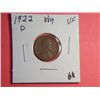 Image 1 : 1922 D LINCOLN CENT