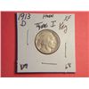 Image 1 : 1913 D BUFFALO NICKEL