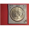 Image 1 : 1922 P PEACE DOLLAR