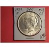 Image 1 : 1922 P PEACE DOLLAR