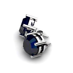 Sapphire 9.00ctw Earring 14kt White Gold