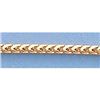 Image 1 : Pure Gold 16" 14k Gold-Yellow 1.6mm Franco Chain 6.2g